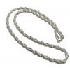 Silver Singapore Chain Necklace 4 mm 42-50cm 13,5-16g
