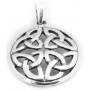 Celtic knot 3   - Silver pendant