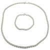 Rolo Chain 2 - Silver Jewelry Set